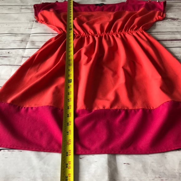 Soprano color block dress (M) B5 - Picture 6 of 8